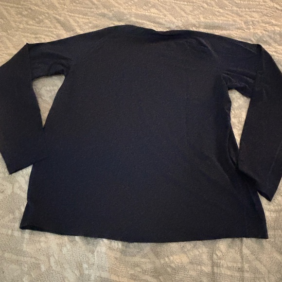 Nike Pro Dri Fit Long Sleeve Base Layer Shirt Adult XL Navy New with Tags - Picture 4 of 4